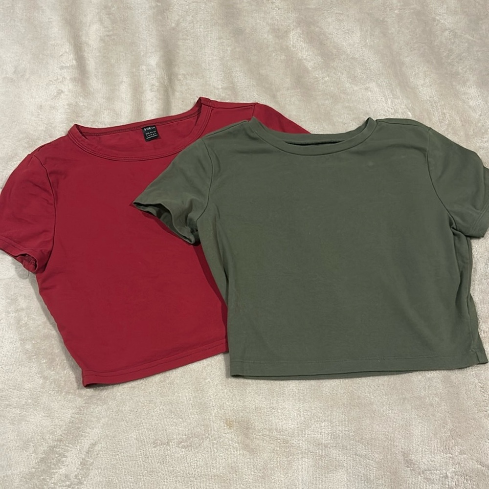 Cropped Tee Shirts (2)